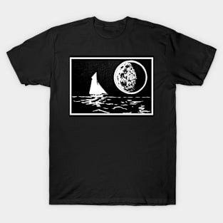 The Ship and the Moon T-Shirt